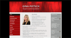 Desktop Screenshot of ginapietsch.de